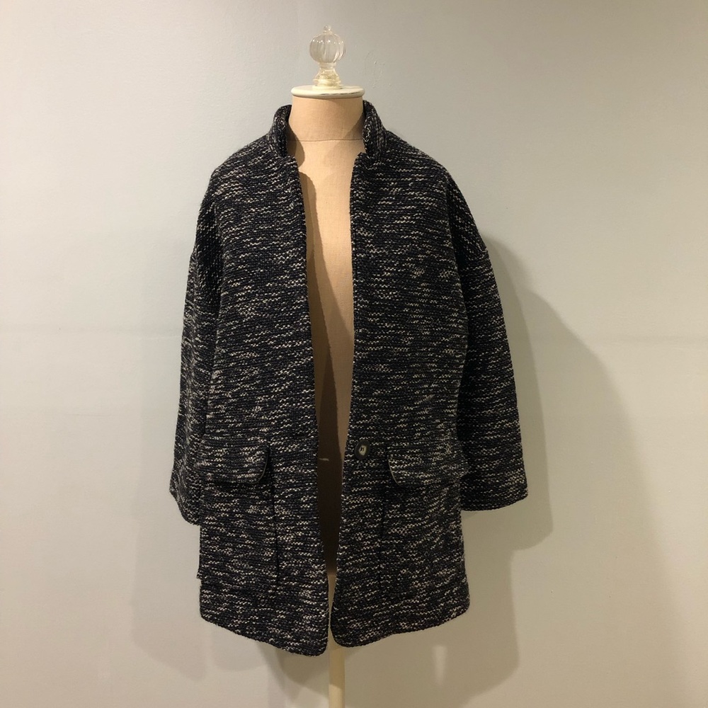 Anthropologie Elevenses Minka Sweater Coat